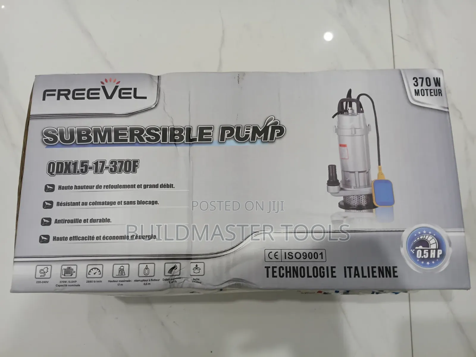 Freevel Qdx1.5-17-370f Submersible Pump