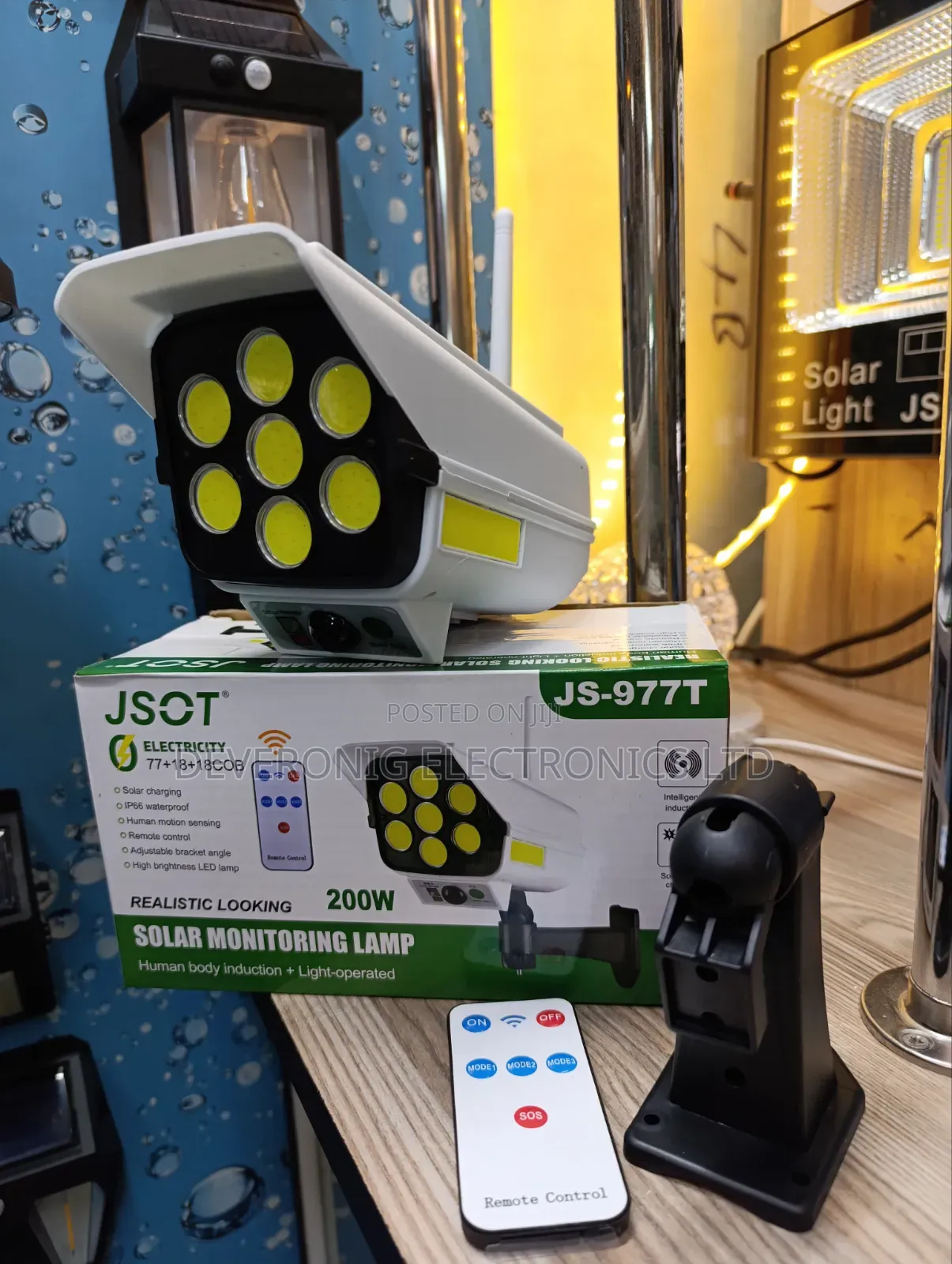 *200w Dummy Camera Solar Monitoring Lamp