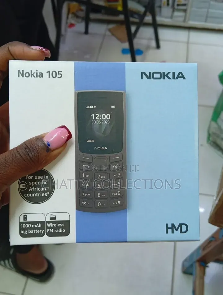 New Nokia 105 Black