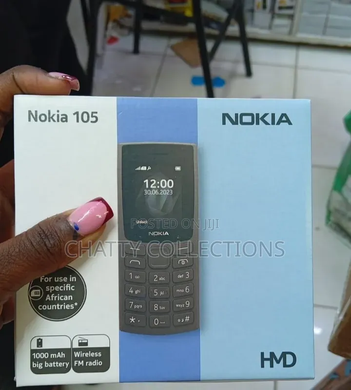 New Nokia 105 Black
