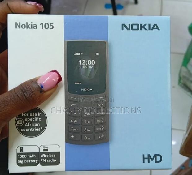 New Nokia 105 Black - thumbnail 3