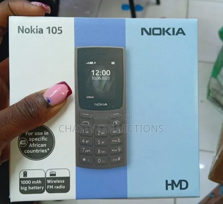 New Nokia 105 Black