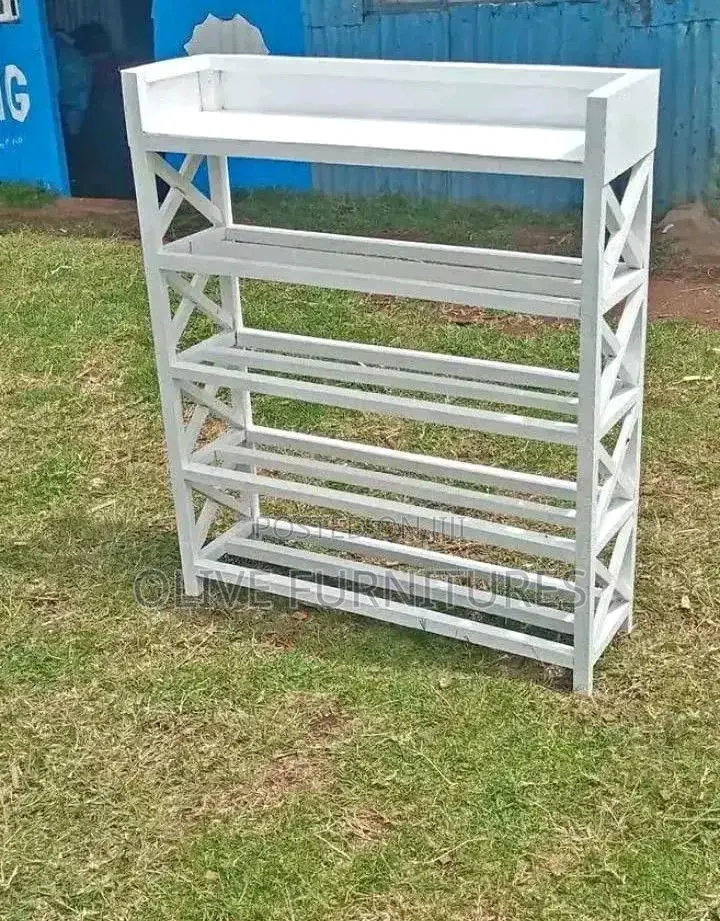 White Shoe Rack