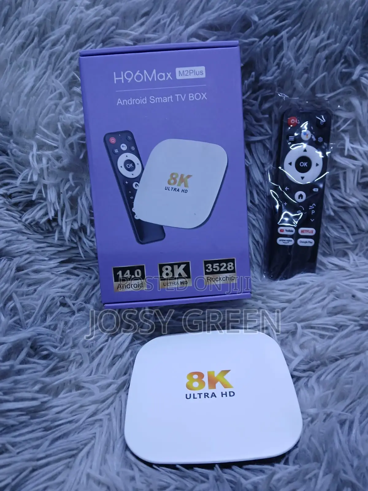 Tv Android Smart Tv Box H96 M2plus 3528rockship 4+128gb