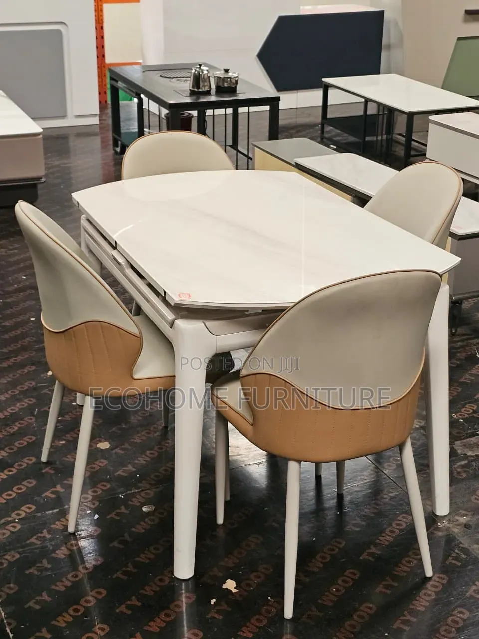 4 Seater Rectangle Dinning Ser