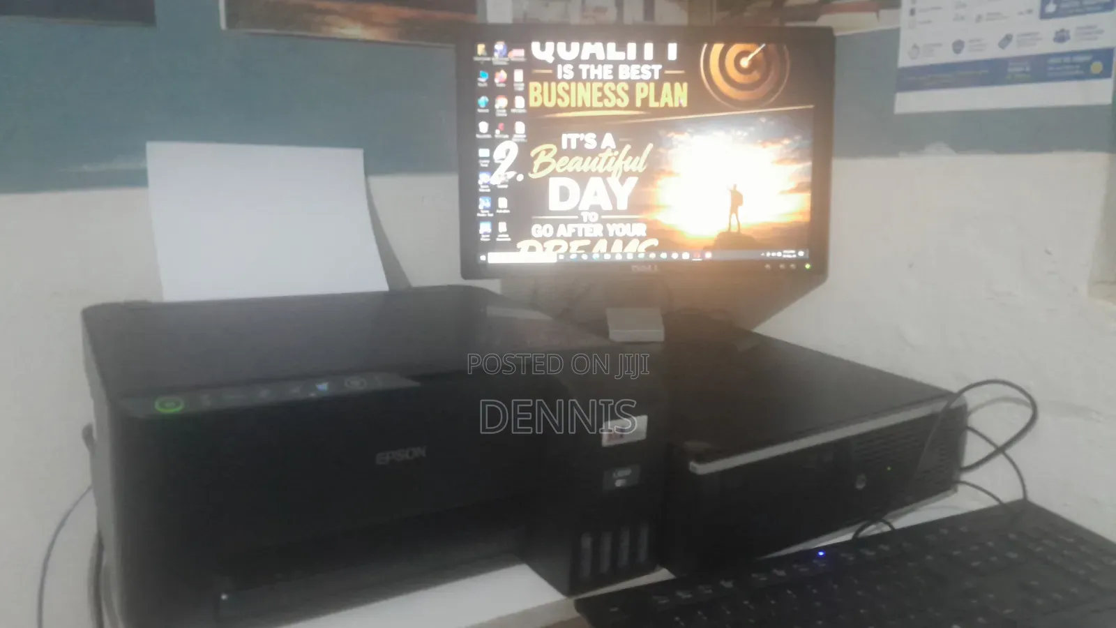 Epson L3250 Printer With Full Desktop