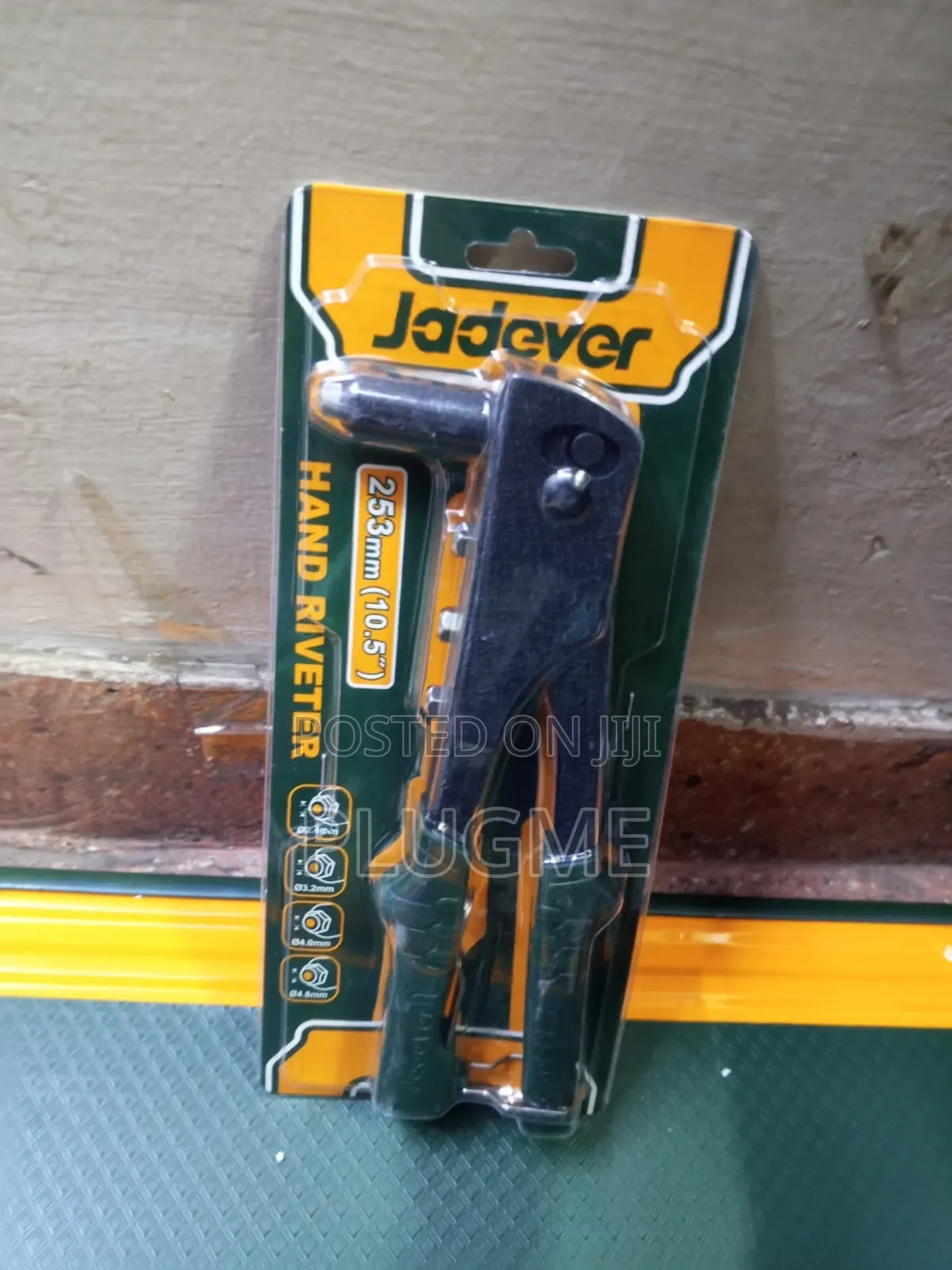 Jadever Manual Hand Riveter 10.5"