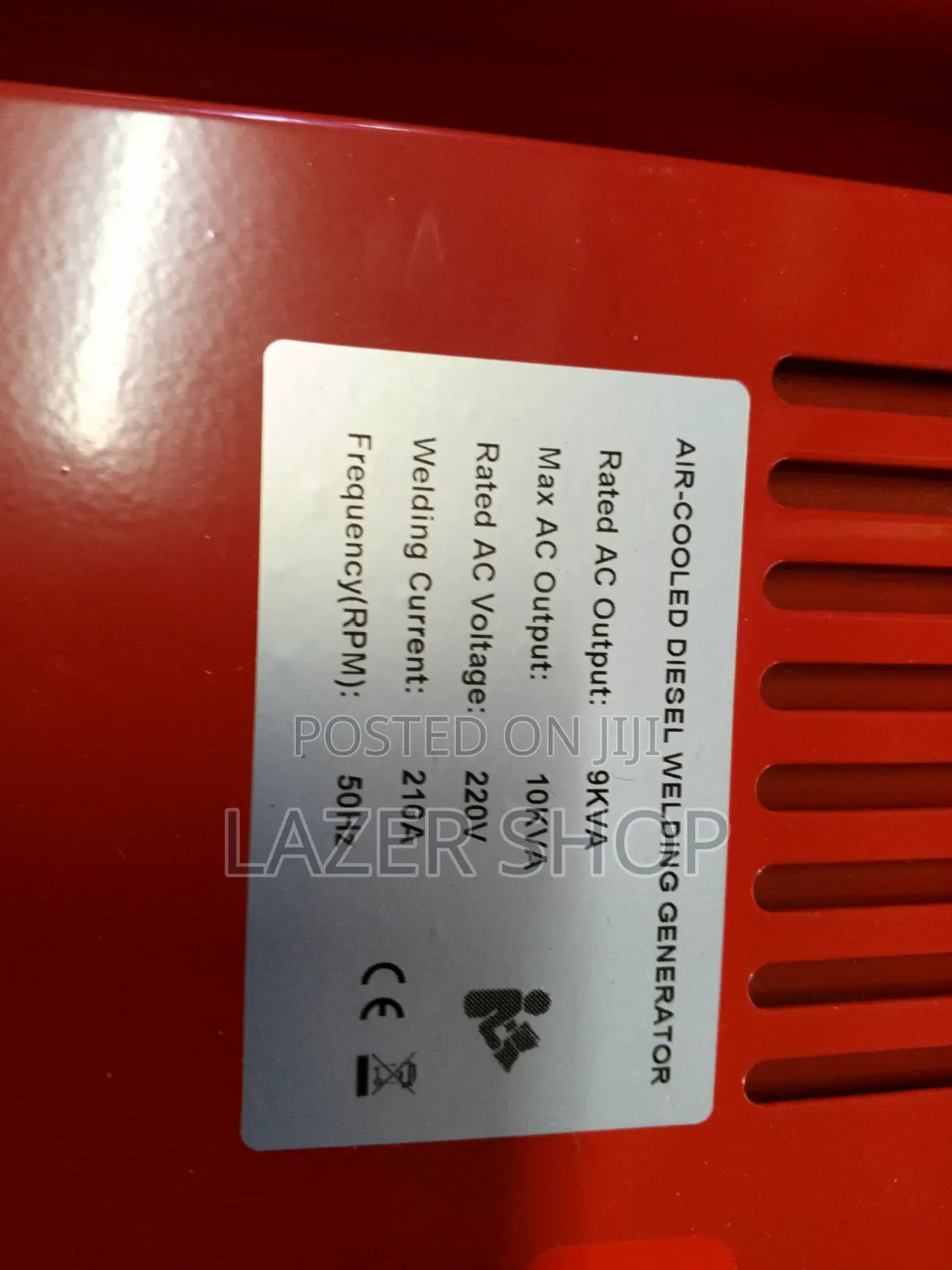 10kva Diese Welding L Generator