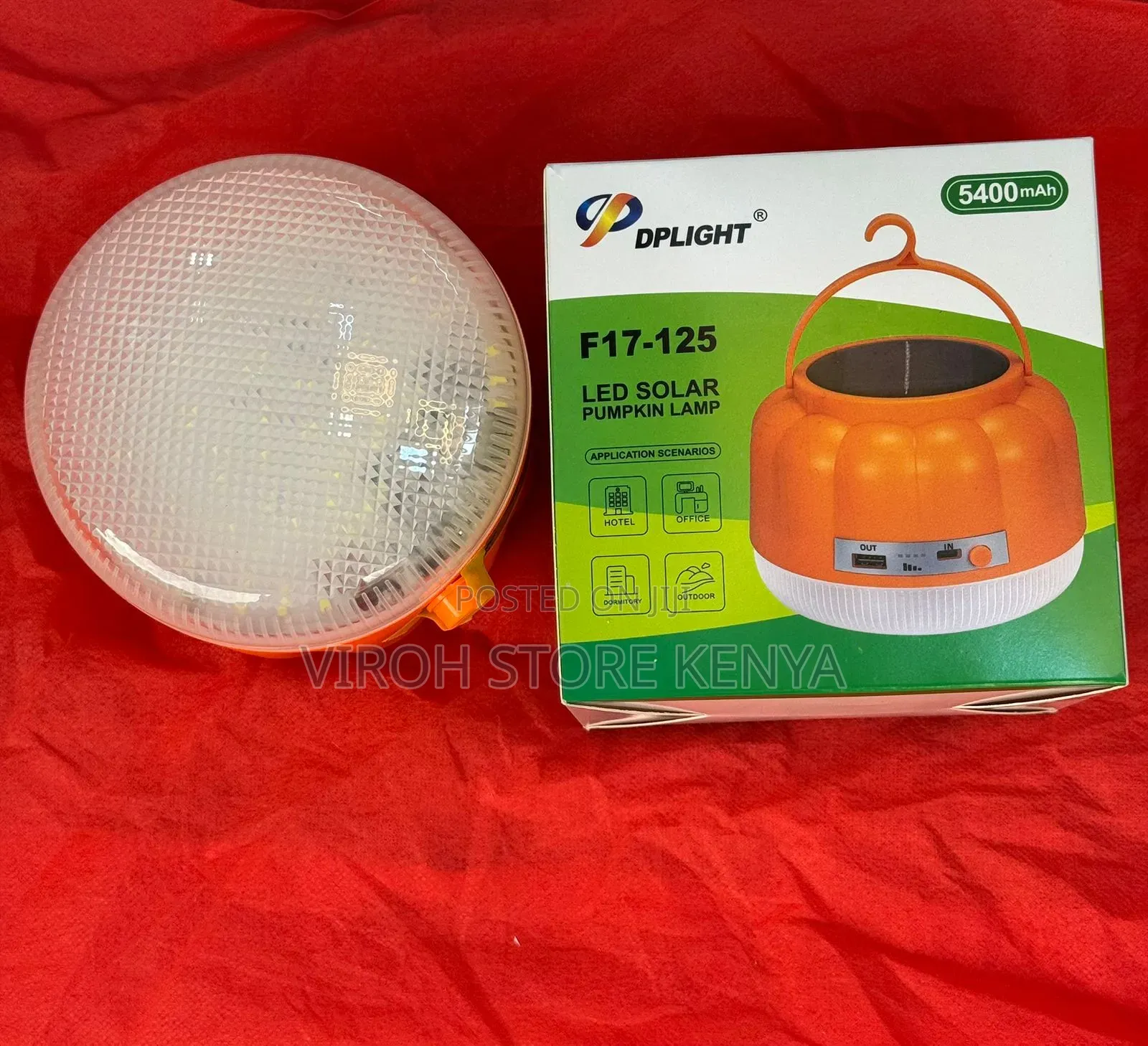 Rechargeable Solar Lamp Dp F16