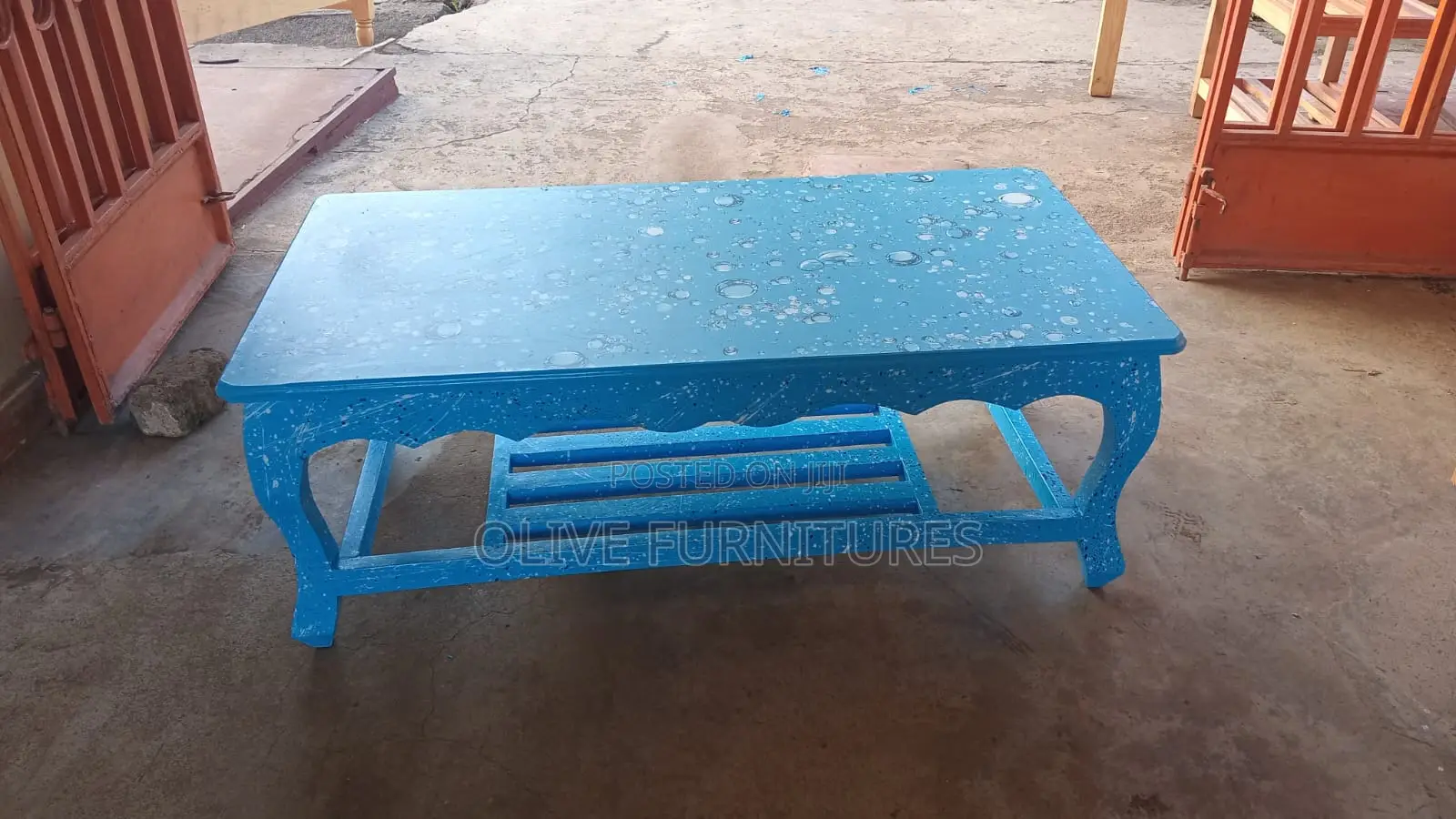 Blue Coffee Table
