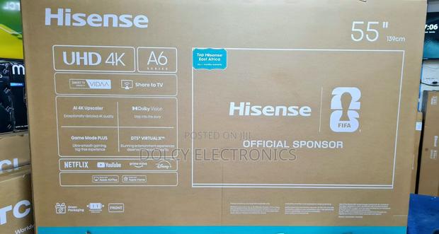 Hisense 55"A6 Vidaa Uhd Tv - thumbnail 2