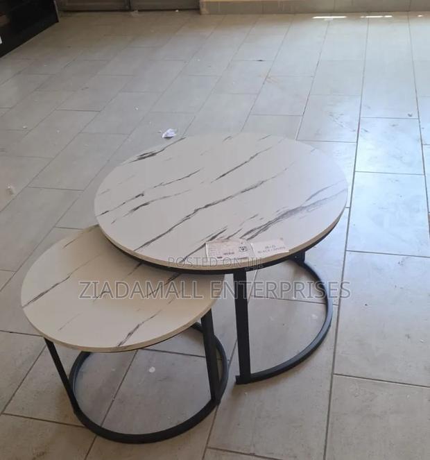 Coffee Table,Modern Minimalist MDF Coffee Table – Black 2-in-1