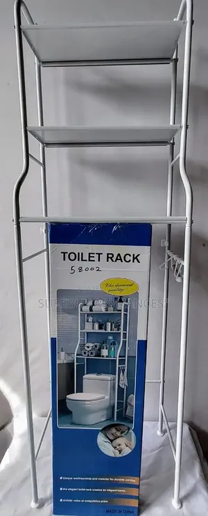 3-Tier Over Toilet Space Saver Storage Rack