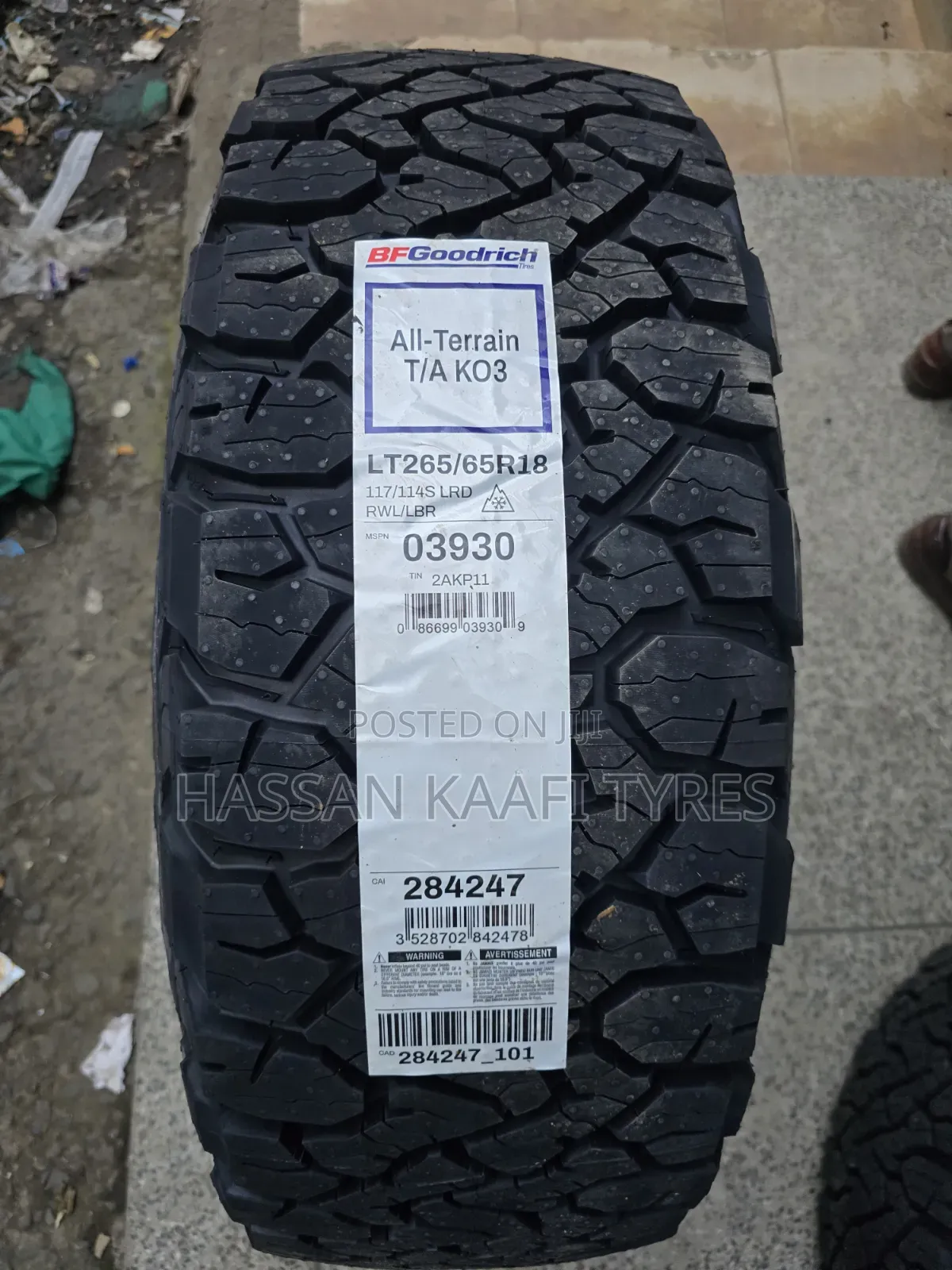 265/65r18 Bfgoodrich Ko3