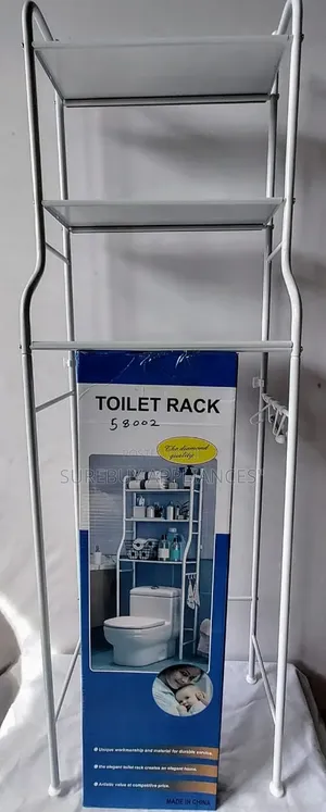 3-Layer Bathroom Over-the-Toilet Organizer Shelf Rack