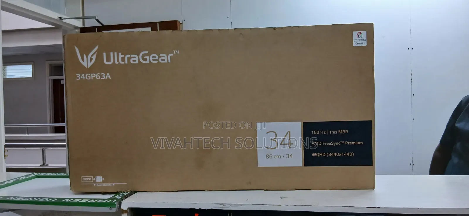 Brand New Lg Ultragear 34" Curved Gaming Monitor 160hz