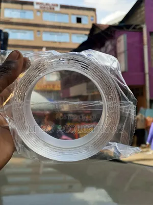 Transparent, Double-sided Acrylic Gel Nano Tape.