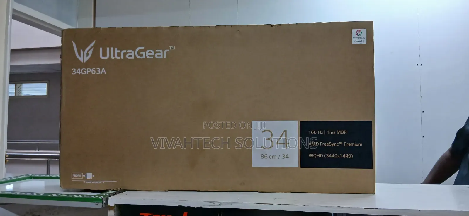 Quality Lg Ultragear 34" Gaming Monitor Curved 1800r Curvature