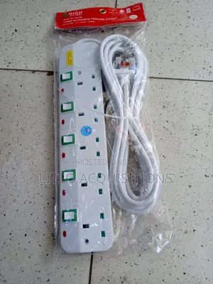 5-way Surge-protected Extension Socket