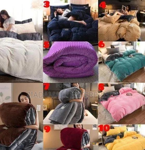 Velvet Duvet,Luxury Comfort – Tc Brand Velvet Duvet Set (6x7)