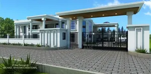 4 Bedroom Mansion House Plan