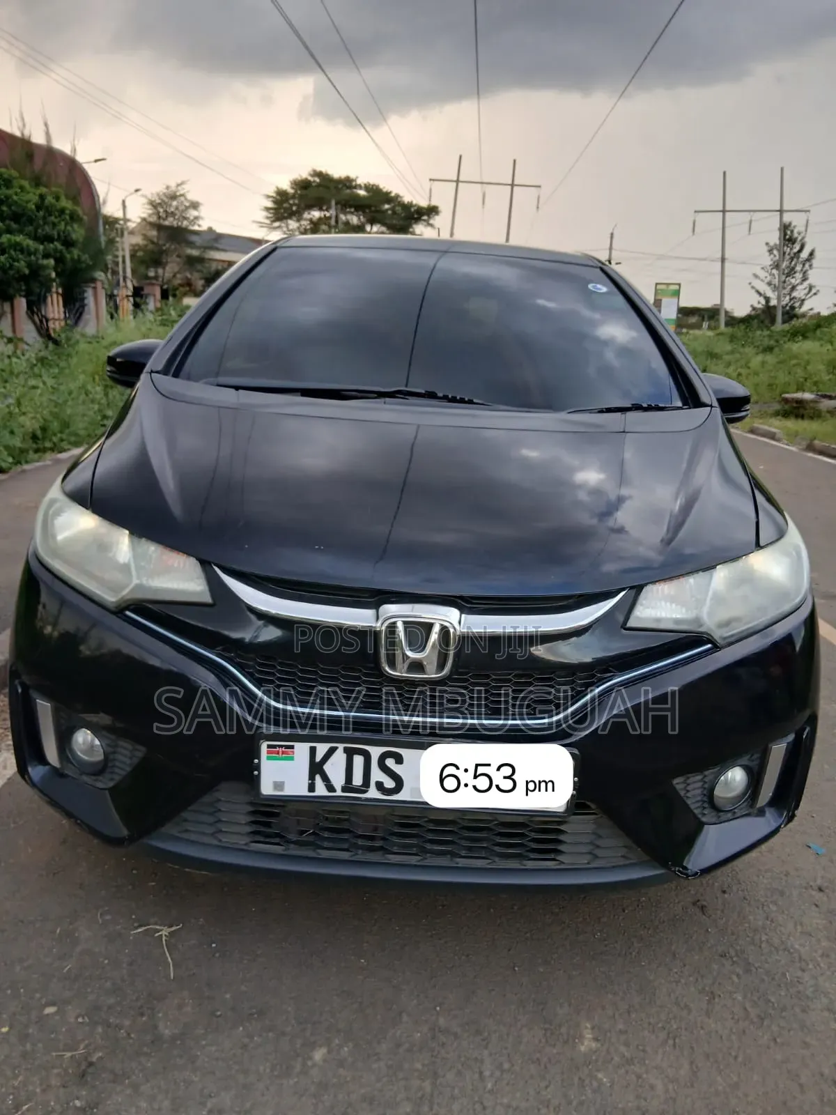Honda Fit 2017 Black