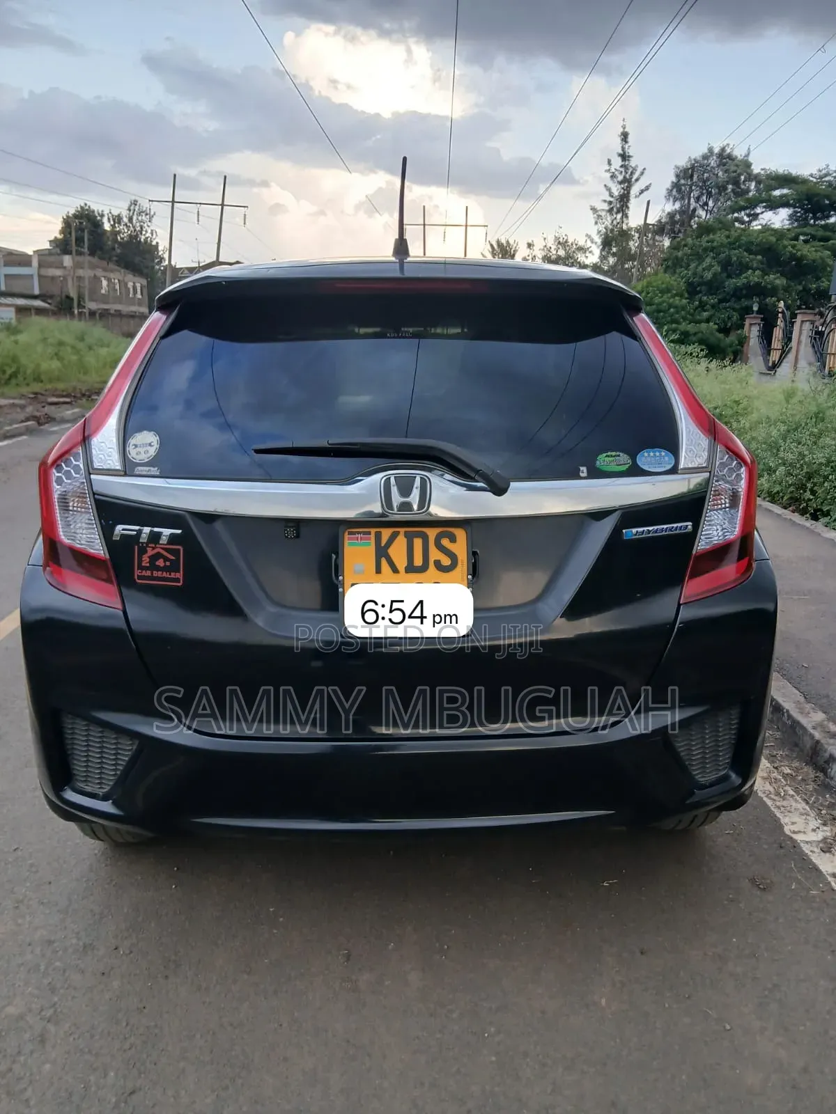 Honda Fit 2017 Black