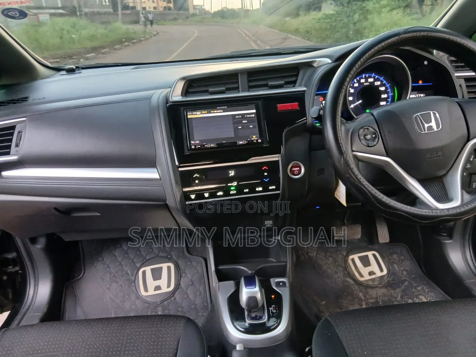 Honda Fit 2017 Black