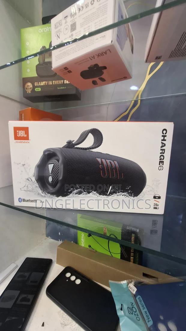 JBL Charge 6 Portable Bluetooth Speaker - main view