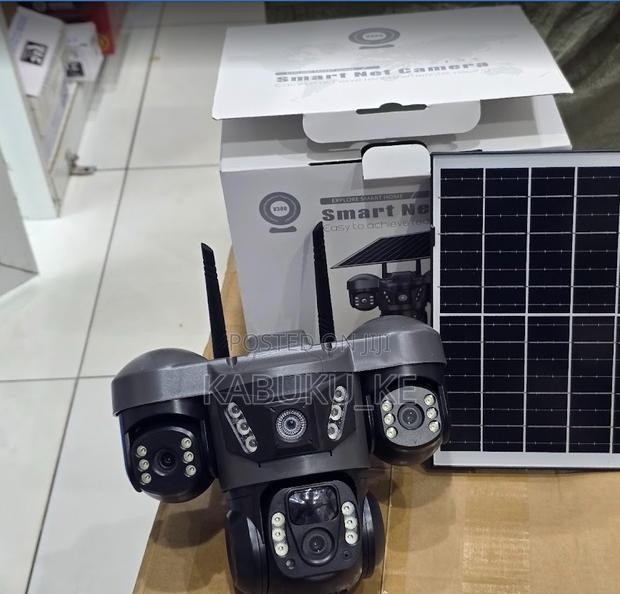 V380 Pro 4g Simcard Wireless Outdoor Solar CCTV Camera