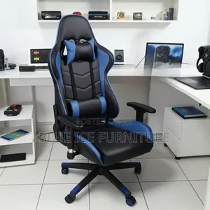 Office Gaming Chair Blue-Black