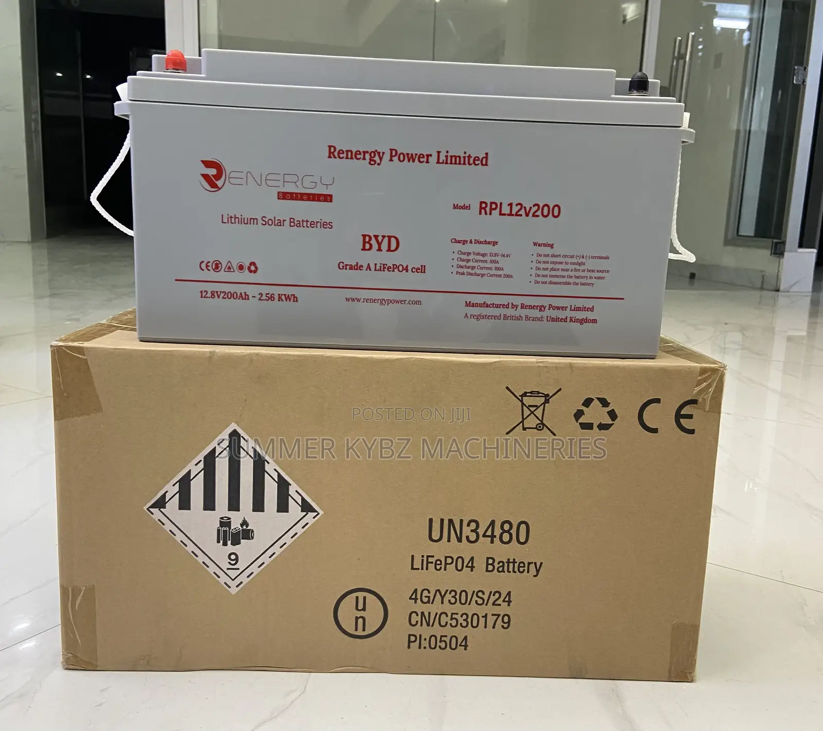 12v 200ah Renergy Lithium Battery