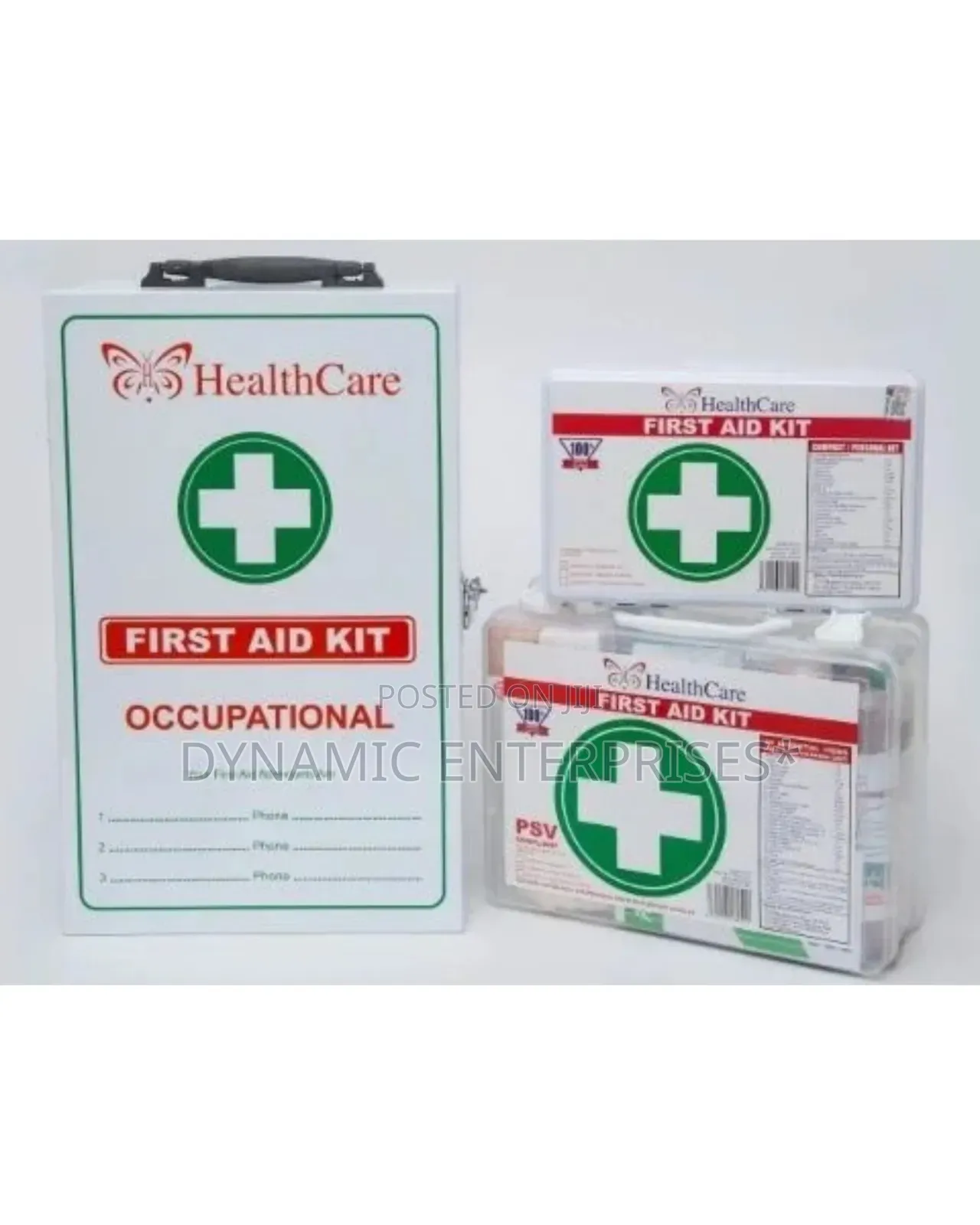 Large - Occupations Metal First Aid Kit