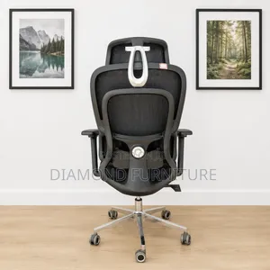 Luxury Ergonomic Mesh Office Chair With Headrest