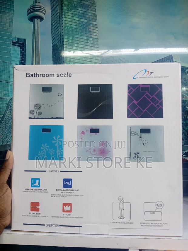 Personal Weighing Scale/Bathroom Scale Max 180kg - thumbnail 2