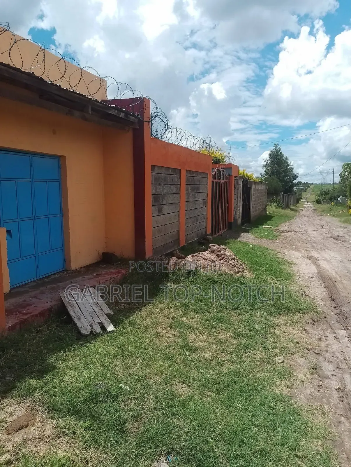 Very Prime Full 50 by 100 Plot, With Perimeter Wall and Foundation