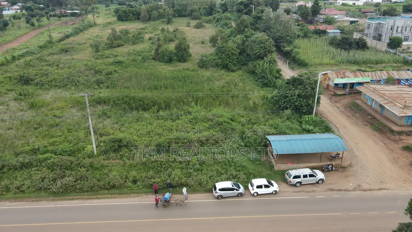 One Acre Touching Tarmac in Lusigeti Kikuyu