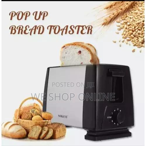 2 Slice Pop Up Bread Toaster - thumbnail 2