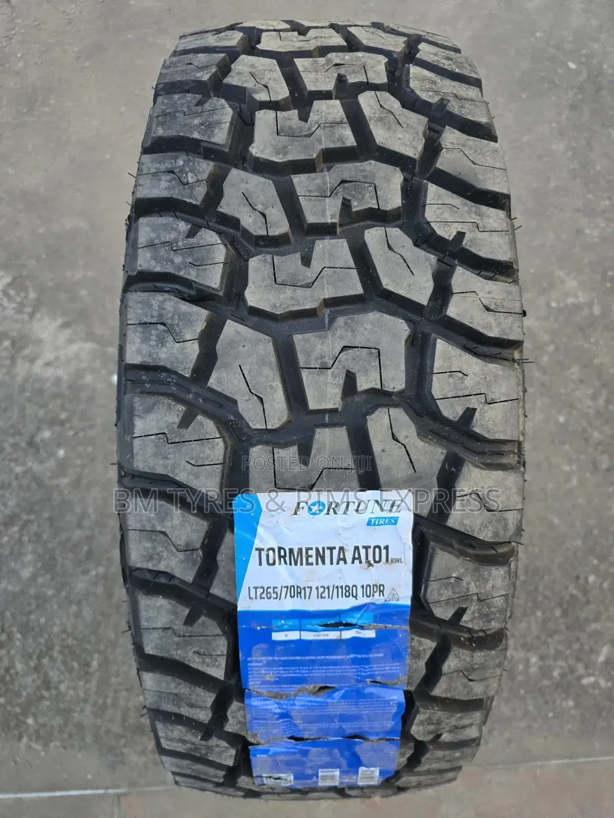 265 /70 R17 Fortune Tires (All Terrein) Tormenta