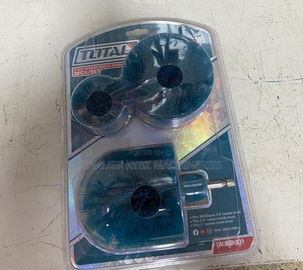 Bristle Drill Brush Set 3pcs - main view