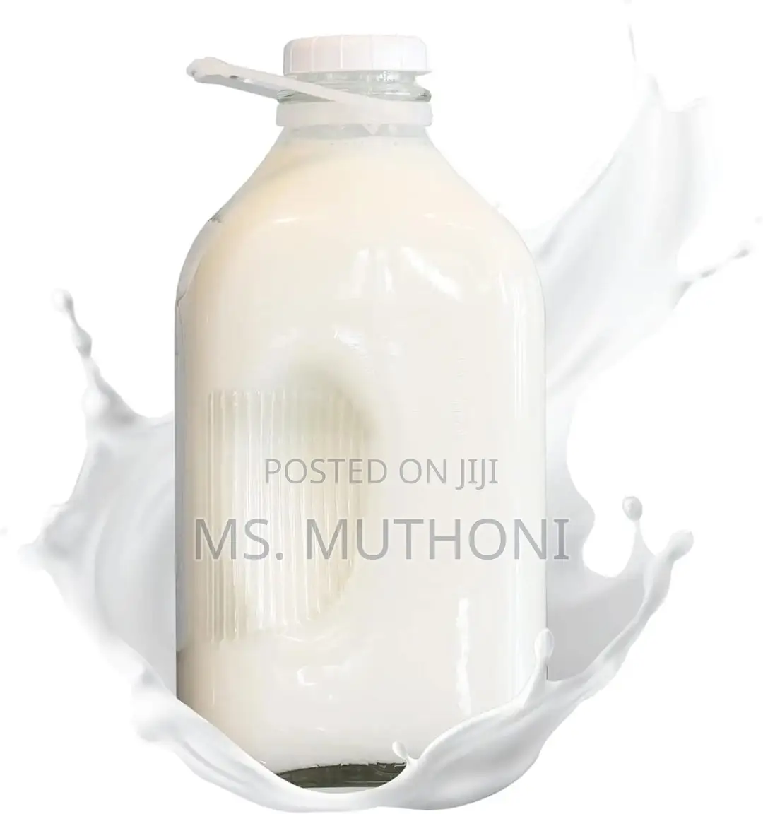 1 Pc 2l Multi-Purpose Glass Bottle With Airtight Lid*