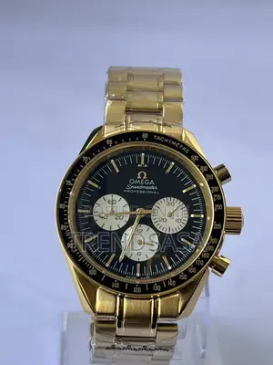 Omega Speedmaster Chronograph Yellow Gold Watch