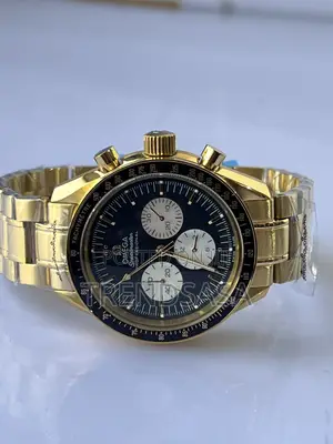 Omega Speedmaster Chronograph Yellow Gold Watch