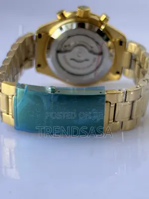 Omega Speedmaster Chronograph Yellow Gold Watch