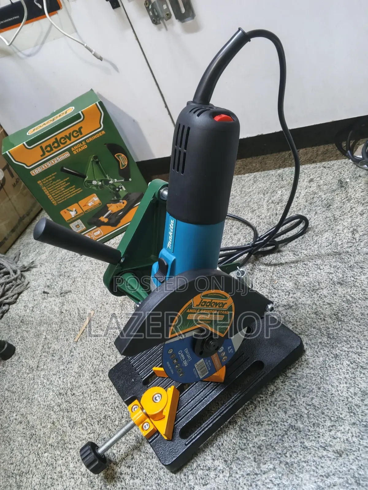 Angle Grinder Stand+Grinder
