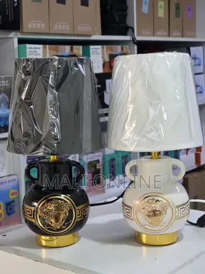 Nordic Vintage Table Lamp Minimalist Fabric Lampshade 35cm Decorative
