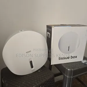 Tissue Dispenser Brimix Toilet Paper Roll Holder Abs Plastic Premium