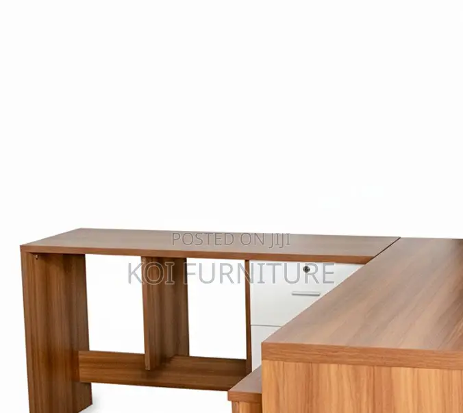 Office Desk; QWTT 1.8 Meters Executive Office Desk With L Return