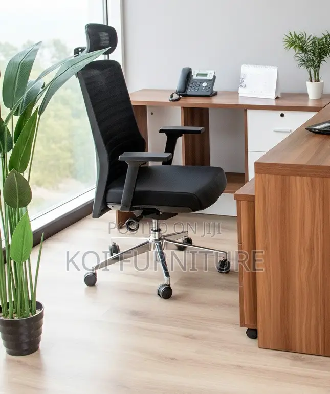 Office Desk; QWTT 1.8 Meters Executive Office Desk With L Return