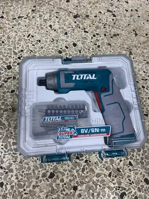 Total 8v Lithium-Ion Cordless Screwdriver